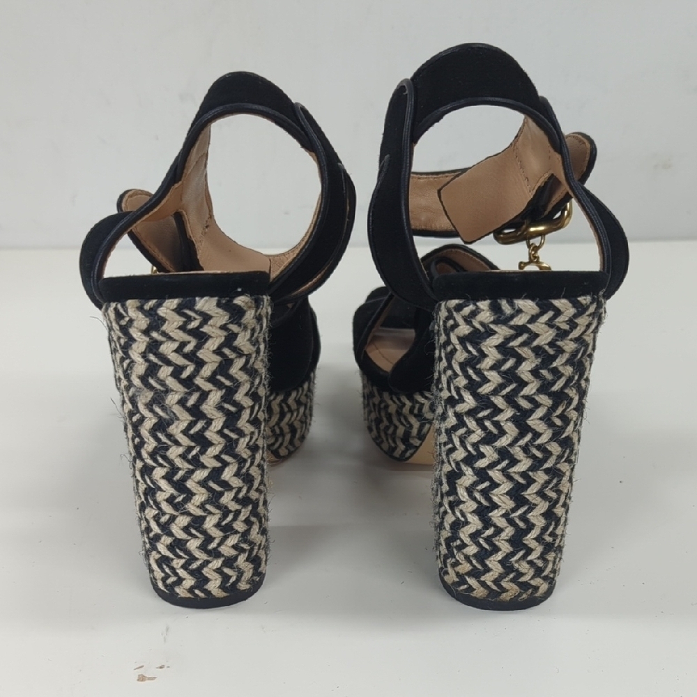 New Coach Talina Sandal Black Size 5 - Picture 3 of 10